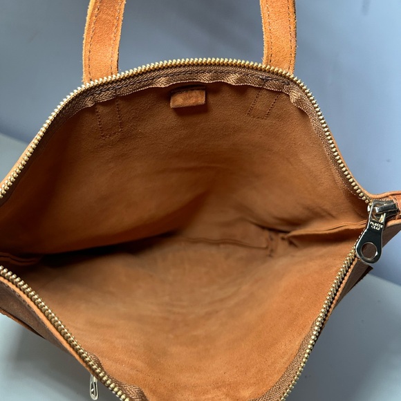 Miramar Brown Leather Backpack - Picture 4 of 5